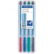 NonPermanent-Marker Lumocolor correctable, 4er Etui