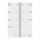 Tischkalender "Vormerkkalender", rot - Innenansicht 5015521206