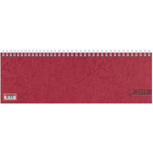 Tischkalender "Querterminbuch", rot 5071921206