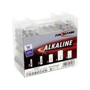 Alkaline "RED" Batterie Box, 35er Box  1520-0004