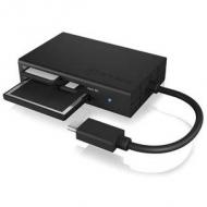 Icy box kartenleser mit multi-usb icy box ib-cr401-c3,usb3.0 type-c (ib-cr401-c3)