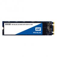 Wd ssd 250gb m.2 sata3 blue 3d read / write: 550 / 525, iops: 95t / 81t (wds250g2b0b)