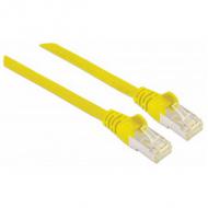 INTELLINET Netzwerkkabel Cat6 S / FTP LS0H 5m Gelb RJ-45 Stecker  /  RJ-45 Stecker Vergoldete Kontakte (735643)