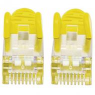 INTELLINET Netzwerkkabel Cat6 S / FTP LS0H 10m Gelb RJ-45 Stecker  /  RJ-45 Stecker Vergoldete Kontakte (735827)