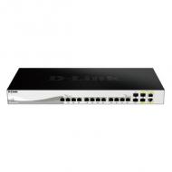 D-LINK DXS-1210-16TC 16-Port 10 Gigabit Ethernet Smart Managed Switch 12x 10G 2x SFP+ 2x 10G / SFP+ Combo Kapazität 320Gbit / s (DXS-1210-16TC)