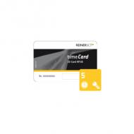 REINERSCT timeCard RFID Chipkarten 5 DES 5 Stk Chipkarten-Mitarbeiterausweise ohne Mitarbeiterlizenzen (2749600-359)