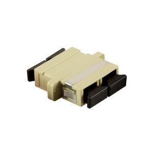 LWL Kupplung, 2 x SC Duplex, beige (OM1/2) FA01SC2