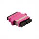 LWL Kupplung, 2 x SC Duplex, violett (OM4) FA01SC2