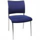 Besucherstuhl "Visit 10 Polster", blau 7139 CHR