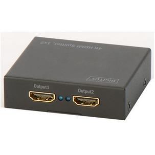 4K HDMI Splitter 1x2, Rückseite DS-46304