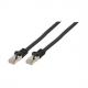 Flach-Patchkabel Kat. 6A mit Kat. 7 Rohkabel, gelb BS75511-SLB