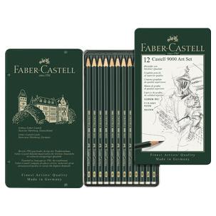 Bleistift CASTELL 9000, 12er Art Set 119065