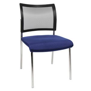 Besucherstuhl "Visit 10 Netz", blau NV290 G260