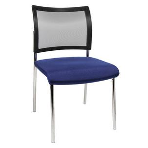 Besucherstuhl "Visit 10 Netz", blau NV290 G260