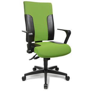 Bürodrehstuhl "Two 20", grün / schwarz TF200 S105