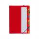 Ordnungsmappe DESKORGANIZER Color, 12-teilig, rot 44133-02