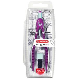Schnellverstellzirkel my.pen, lila / minze 300003044