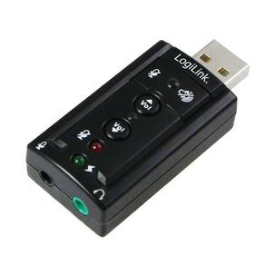 USB 2.0 Audioadapter, 7.1 Soundeffekt  UA0078