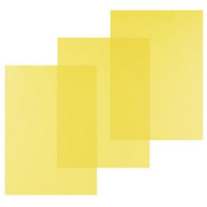 Einbanddeckel, gelb transparent 8009060