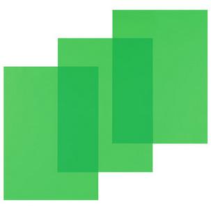 Einbanddeckel, grün transparent 8030675