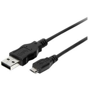 USB 2.0 Micro Kabel, USB-A <br>- Micro USB-B 128523