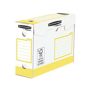 Basic Archiv-Schachtel, (B)100 mm, gelb 4474202