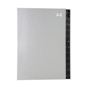 Pultordner A-Z, silber 57227E