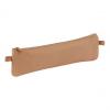 Schlamper-Etui Naturleder, flach