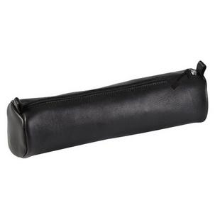 Schlamper-Rolle schwarzes Leder, groß 8320C