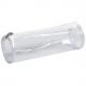 Schlamper-Rolle Kunststoff, transparent/glitter 8485C