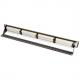 19" Patch Panel Kat.6, Klasse E, ungeschirmt, mit Kabelabfangbügel NP0004