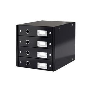 Schubladenbox Click & Store WOW, schwarz 6049-00-95