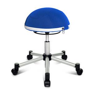 Hocker "Sitness Half Ball", blau SH17 BB5