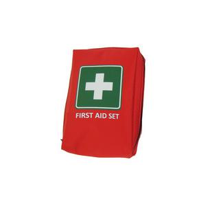 Mobiles Erste-Hilfe-Set "First Aid", rot REF 50050