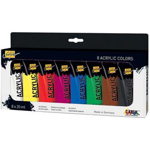 Acrylfarbe SOLO Goya "Acrylic", 8er-Set 84171