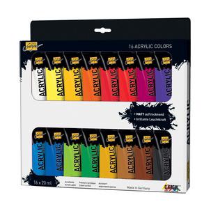 Acrylfarbe SOLO Goya "Acrylic", 16er-Set 84172
