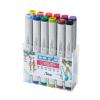 Profi Marker, 12er Set Sommerfarben