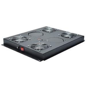 Dachlüftereinheit, 4 Lüfter, schwarz DN-19 FAN-4SRVB