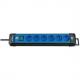 Symbolbild: Steckdosenleiste Premium-Line, schwarz / blau 1951160100