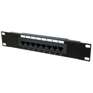 10" Patch Panel, Kat. 5e, ungeschirmt, 8 Port DN-91508U