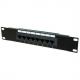 10" Patch Panel, Kat. 5e, geschirmt, 8 Port DN-91508U