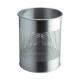 Papierkorb METALL, metallic silber 3310-01