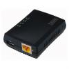 Mini Multifunktions Printserver, 1 x USB 2.0 + 1 x RJ45 + Netzwerk USB Hub