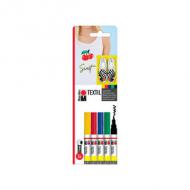 Textilmarker "Textil Painter", 5er Blister
