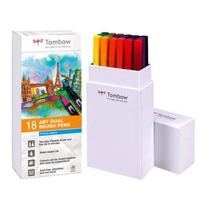 Fasermaler "DUAL BRUSH PEN ABT", 18er-Set Primärfarben ABT-18P-1