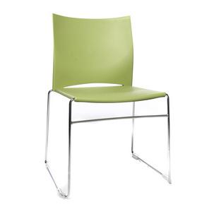 Besucherstuhl "W-Chair", grün CH490-5