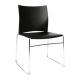 Besucherstuhl "W-Chair", schwarz CH490-5