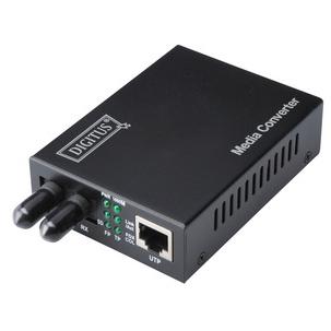 Fast Ethernet Medien Konverter, RJ45 - LWL-ST  DN-82010-1