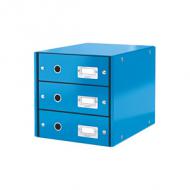 Schubladenbox Click & Store WOW, blau