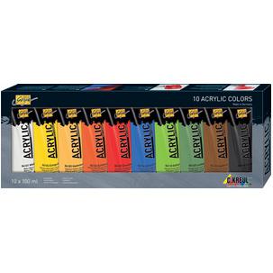 Acrylfarbe SOLO Goya "Acrylic", 10er-Set 84170